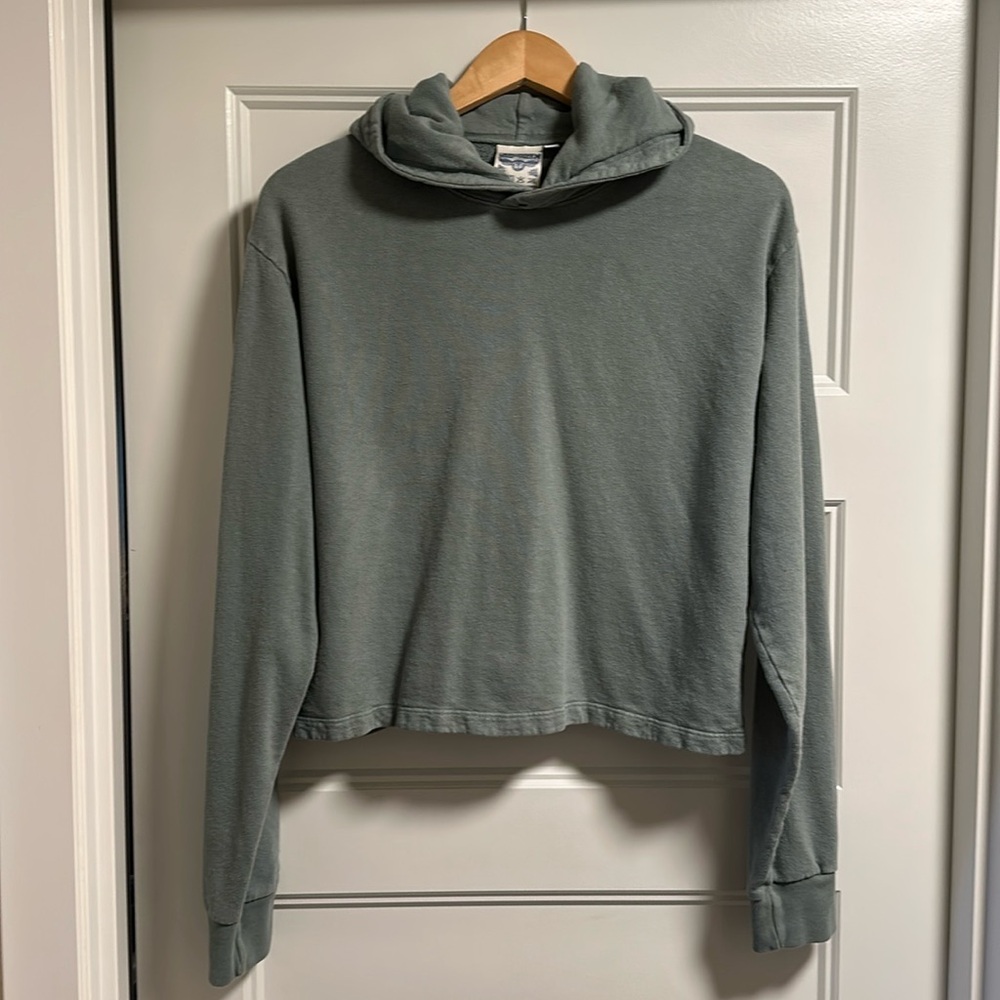 Jungmaven Sun-kissed Cropped Hoodie